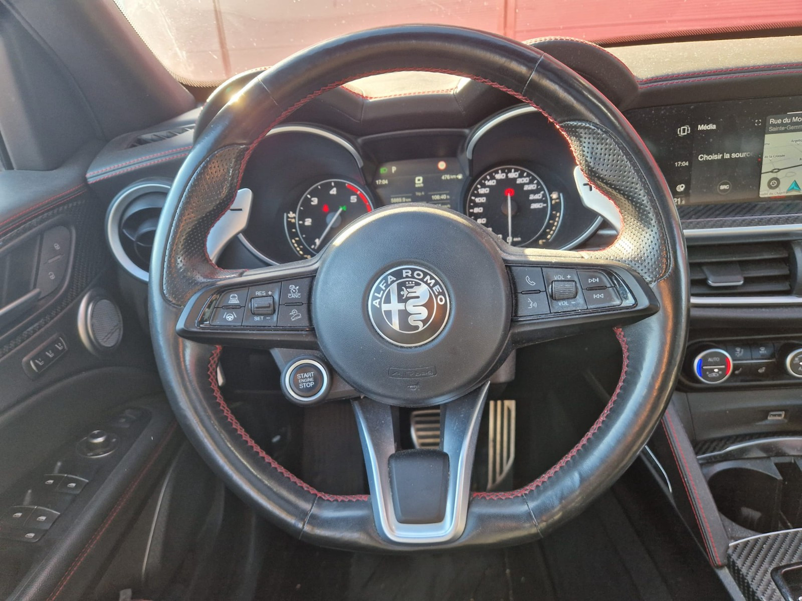 Alfa Romeo STELVIO ESTREMA Q4 2.2 JTD 210CV – GARANTIE 12 MOIS — photo 23