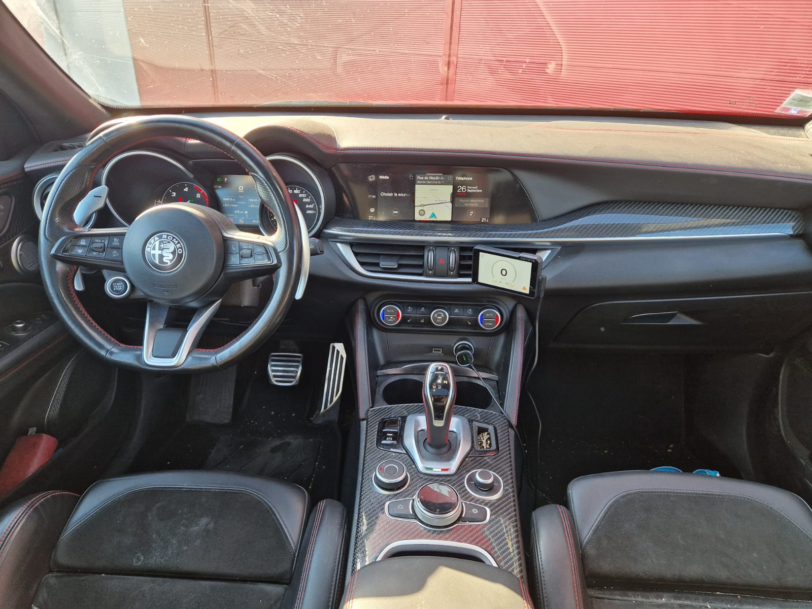 Alfa Romeo STELVIO ESTREMA Q4 2.2 JTD 210CV – GARANTIE 12 MOIS — photo 16