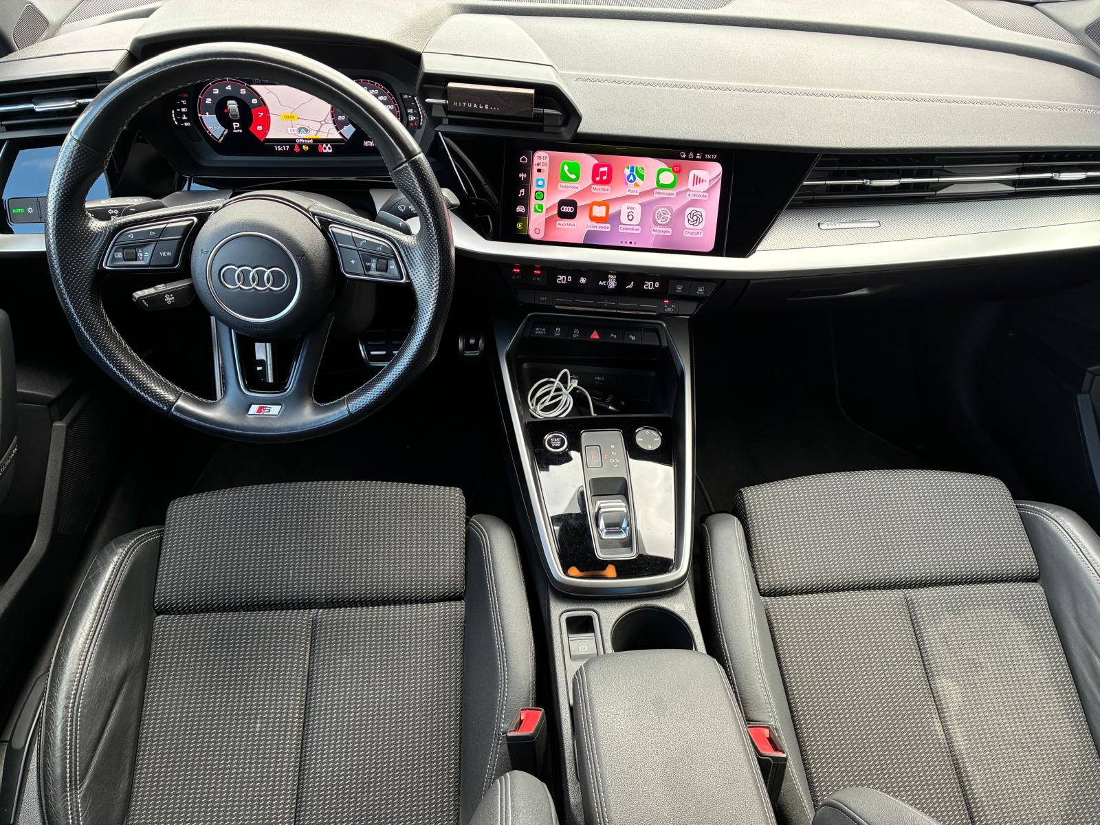 Audi A3 Sportback 35 TFSI 150ch Mild Hybrid S line S tronic 7 – GARANTIE 12 MOIS — photo 9