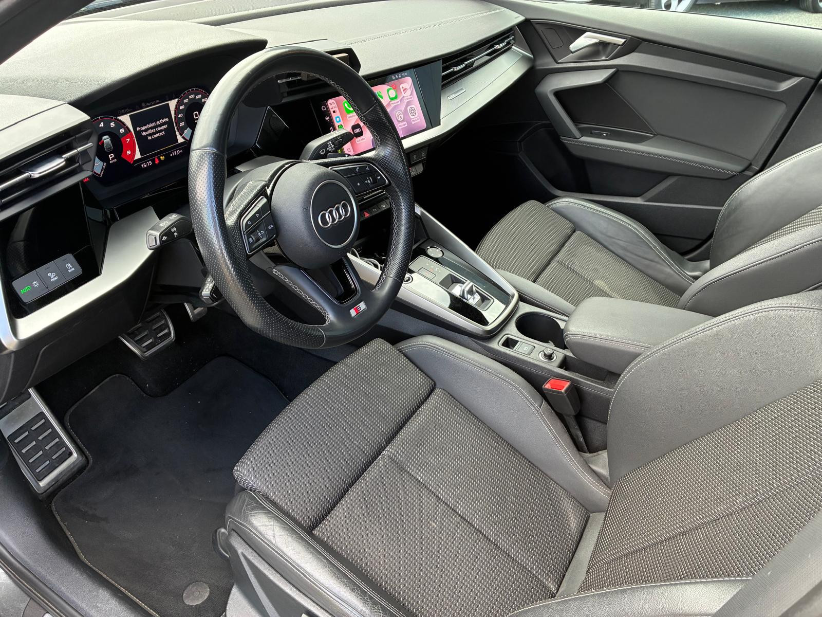 Audi A3 Sportback 35 TFSI 150ch Mild Hybrid S line S tronic 7 – GARANTIE 12 MOIS — photo 12