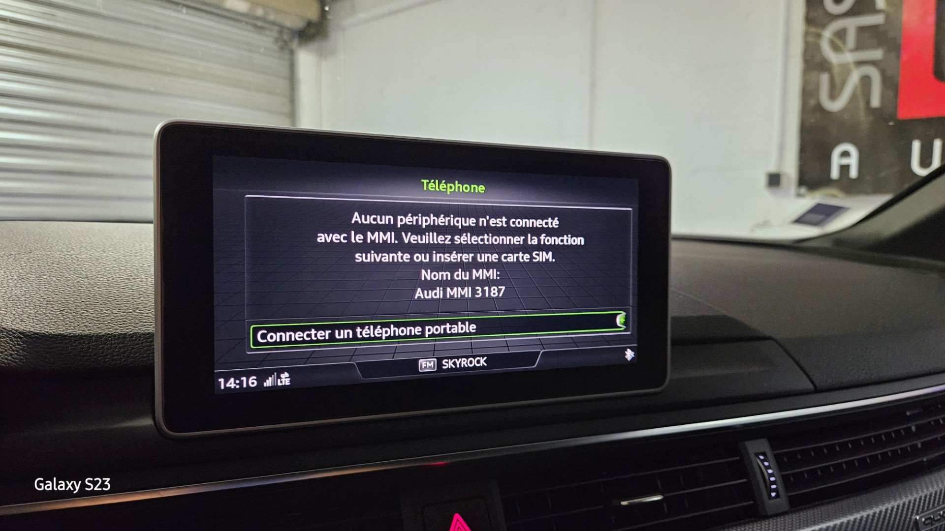Audi RS5 - vue 1