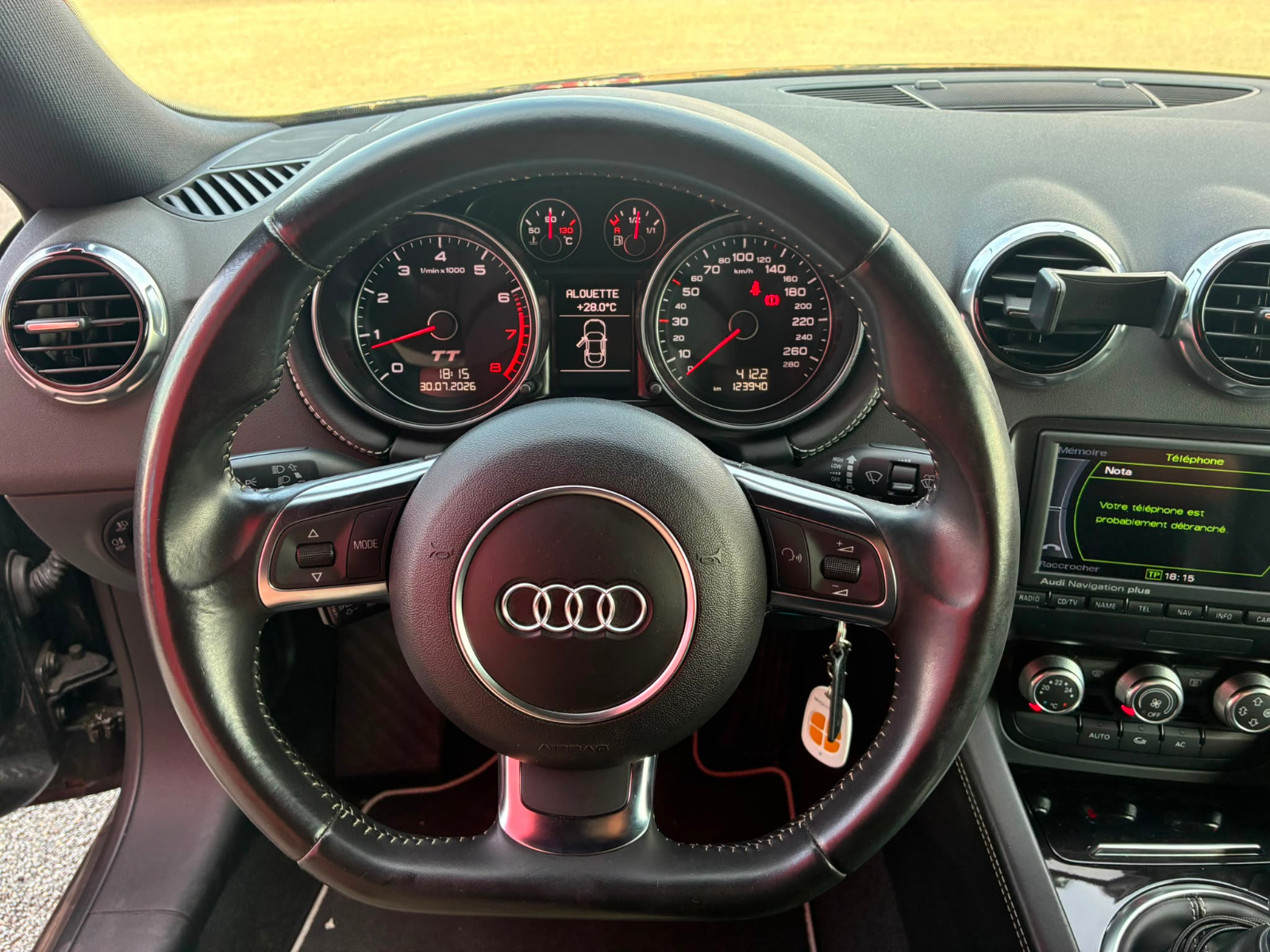 Audi TT Coupé Black Edition Noir Fantôme 1.8 TFSI 160cv – GARANTIE 12 MOIS — photo 22