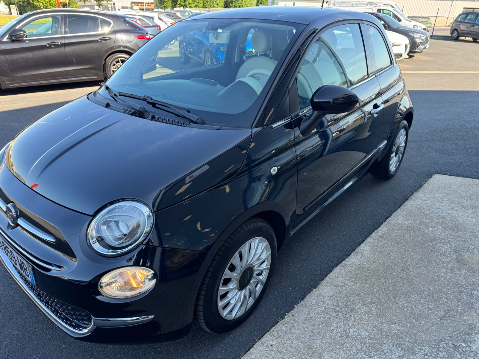 Fiat 500  1.2L 69 CH LOUNGEBerline - vue 1