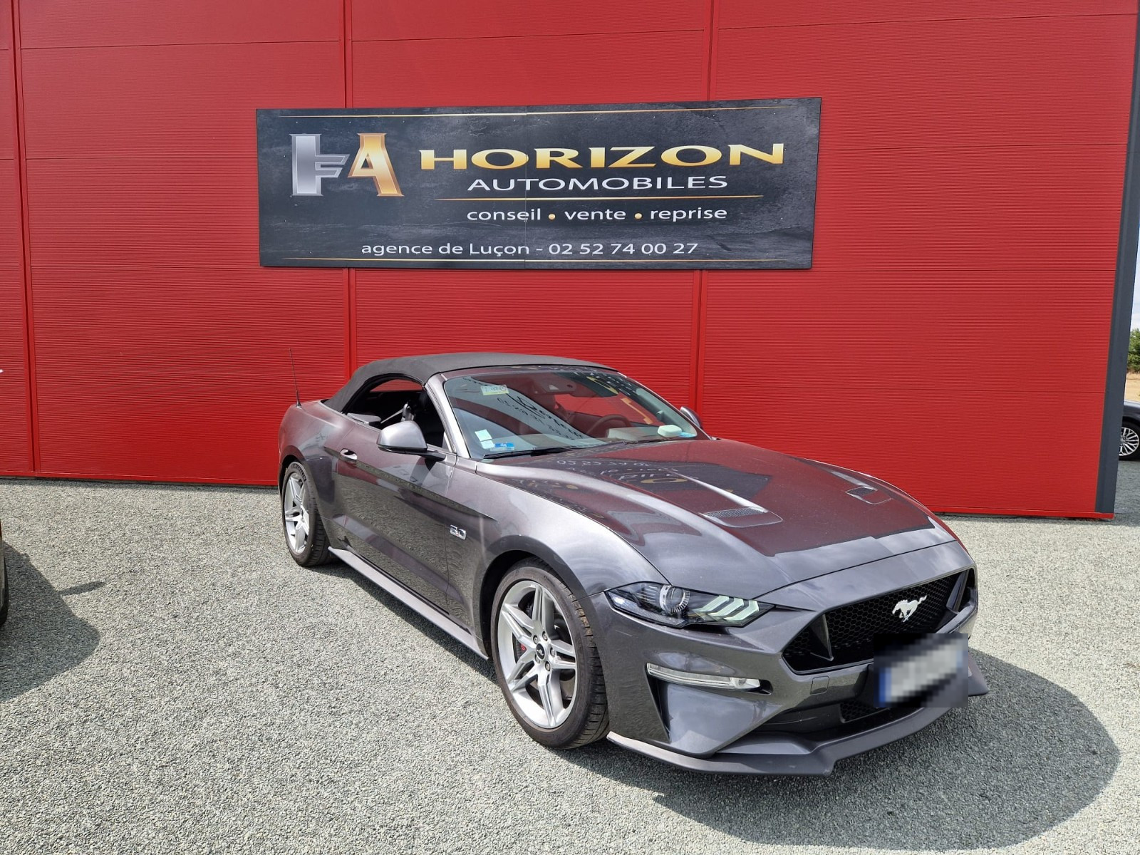 FORD Mustang V8 5.0 PH2 CABRIOLET 450CV – GARANTIE 12 MOIS — photo 2