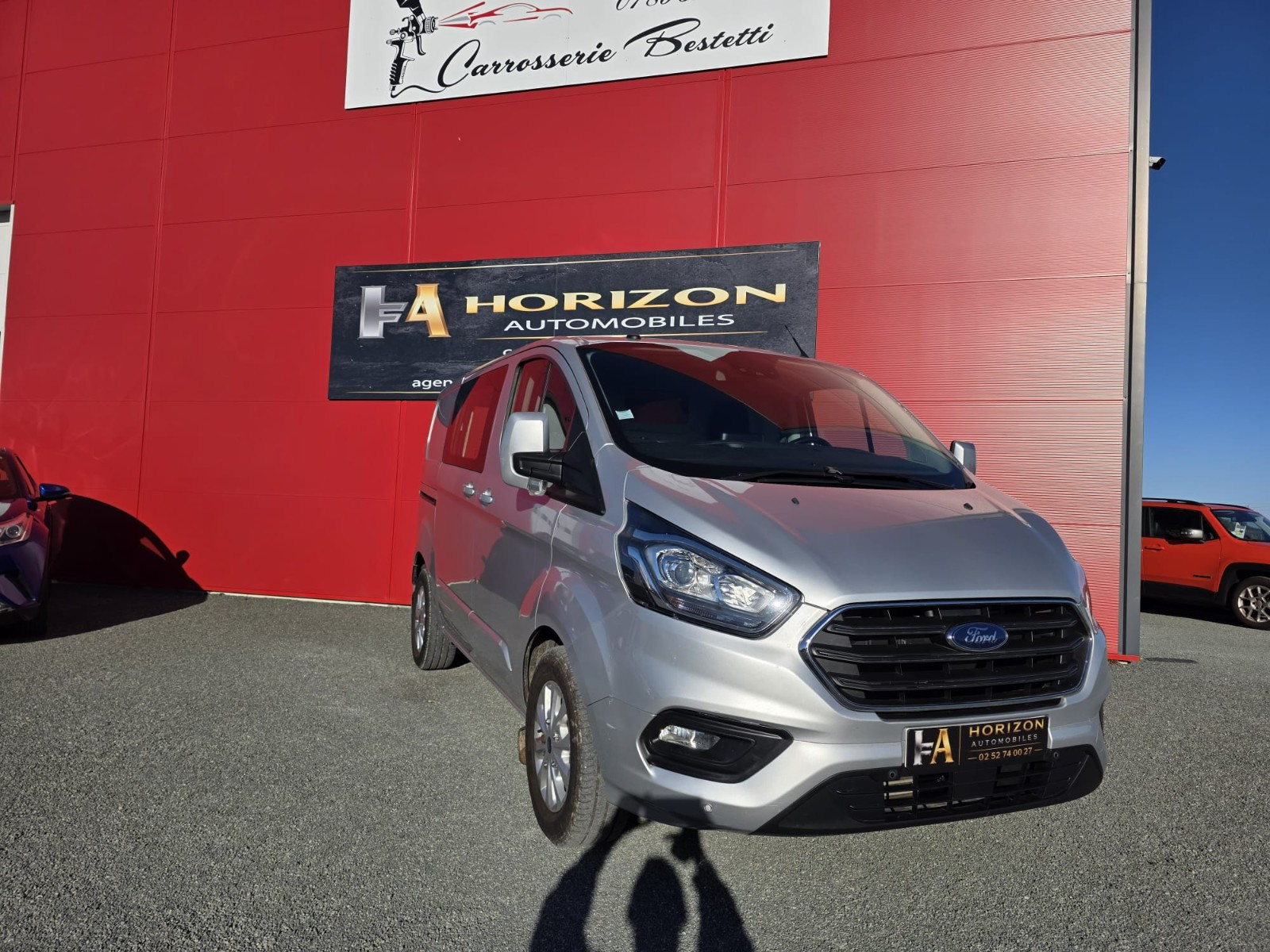 FORD TRANSIT CUSTOM LIMITED L1H1 2.0 TDCi 170 BVA6 – 1ere main – Garantie 12 mois –