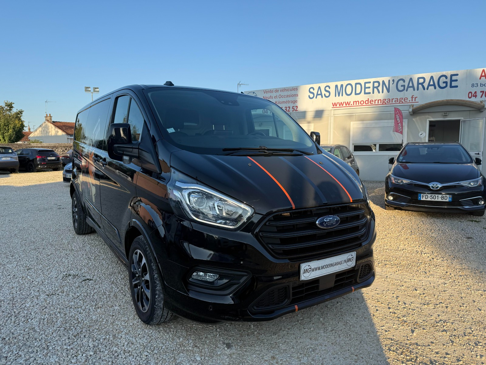 FORD TRANSIT CUSTOM FOURGON