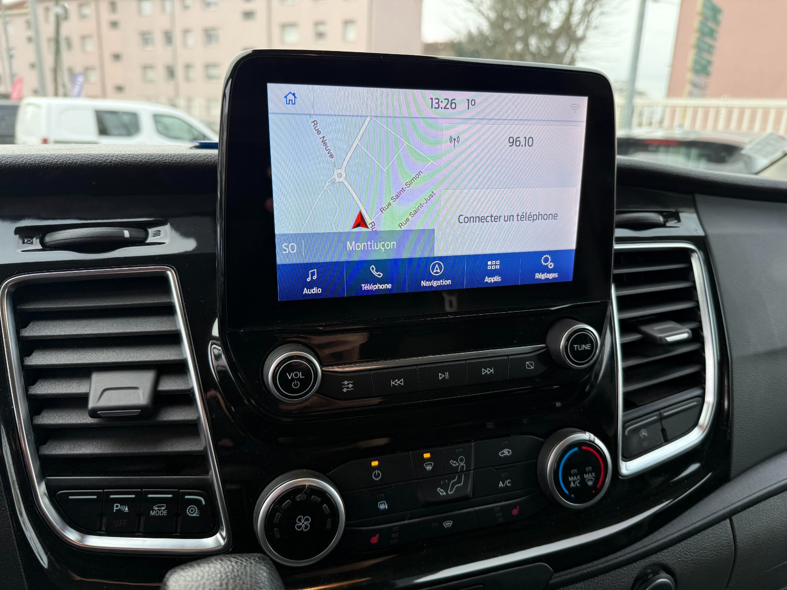 FORD TRANSIT CUSTOM FOURGON - vue 1