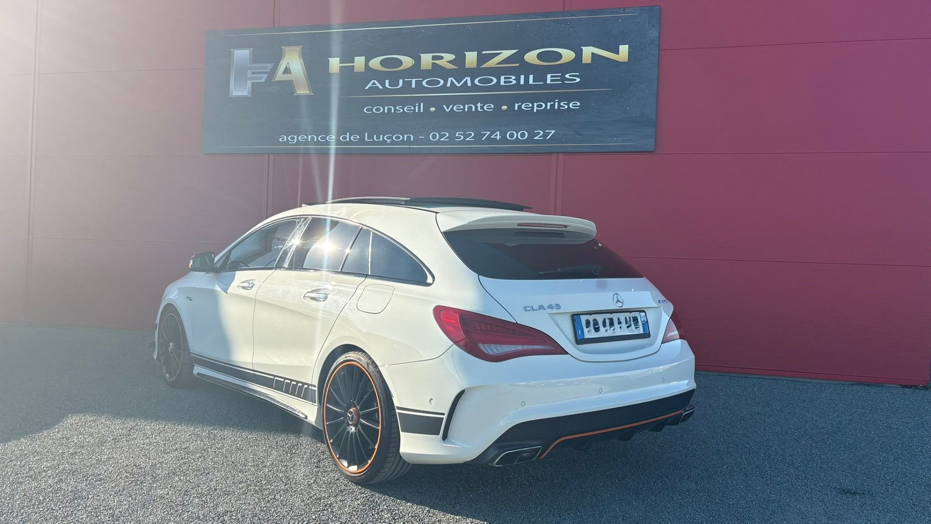 Mercedes CLA SHOOTING BRAKE 45 AMG ORANGE ART EDITION 381 CV – GARANTIE 12 MOIS — photo 5