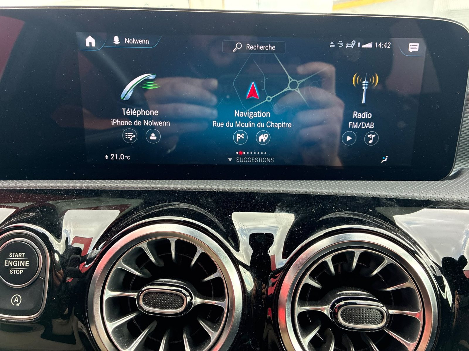 Mercedes CLASSE A 200 d 150ch Progressive Line 8G-DCT – SUIVI MERCEDES – CARPLAY – GARANTIE 12 MOIS — photo 31