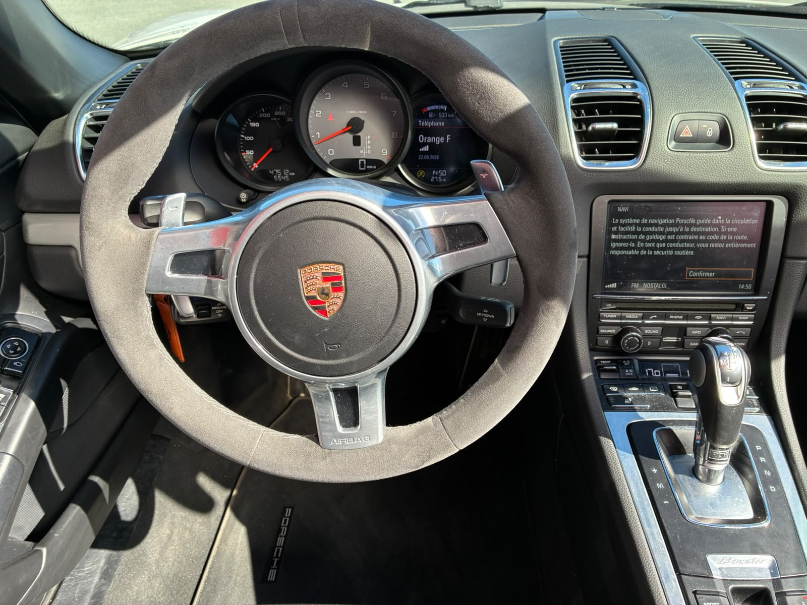 Porsche Boxster S PDK7 3.4L 315cv – GARANTIE 12 MOIS — photo 25
