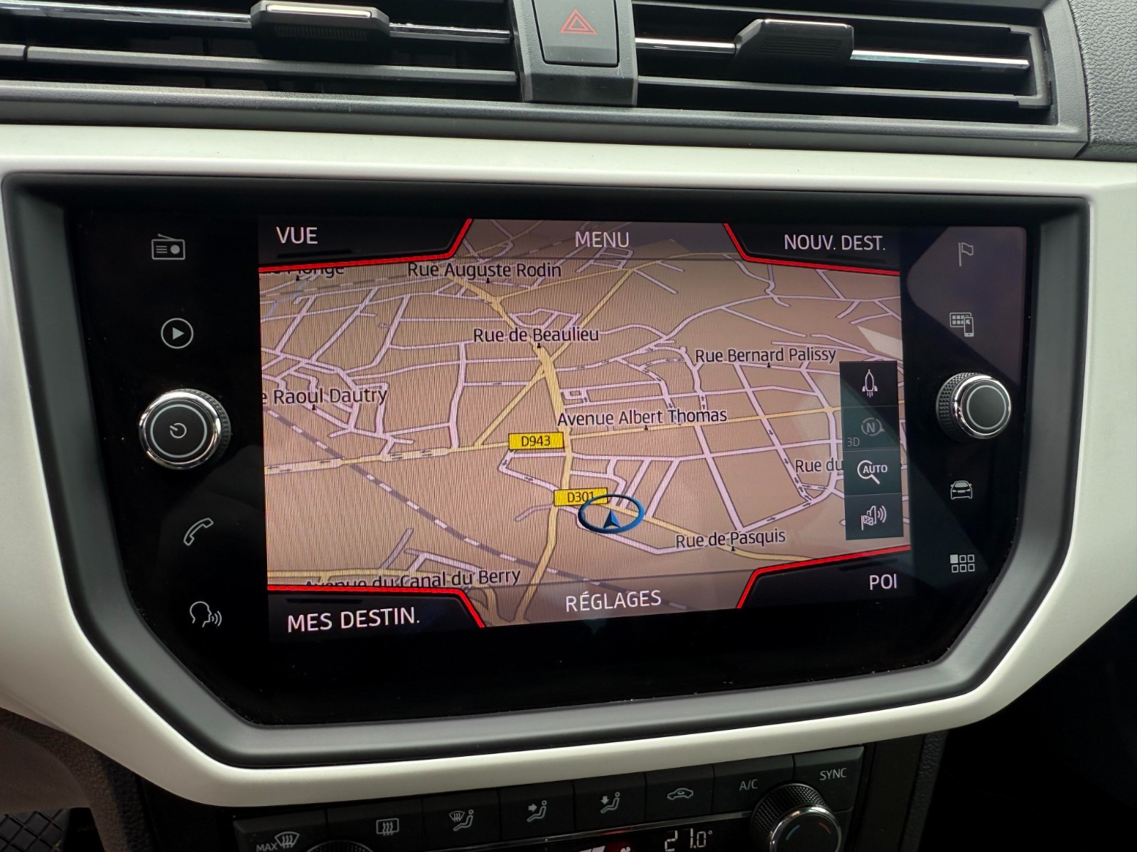 SEAT ARONA - vue 1