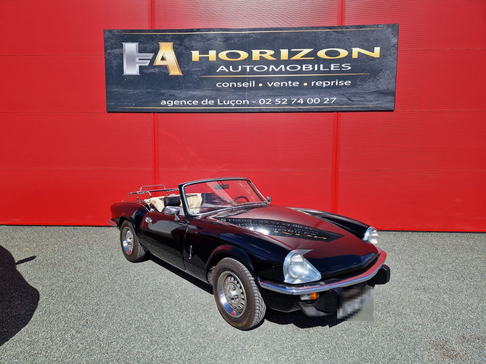 TRIUMPH SPITFIRE 1500 1.5L 71CV CABRIOLET – GARANTIE 12 MOIS